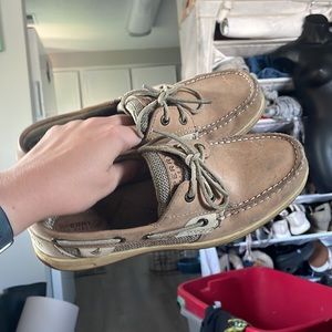 Womens Sperry Top Sider Bluefish Tan 